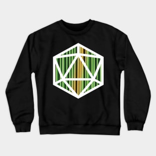 D20 Decal Badge - Elven Cloak Crewneck Sweatshirt